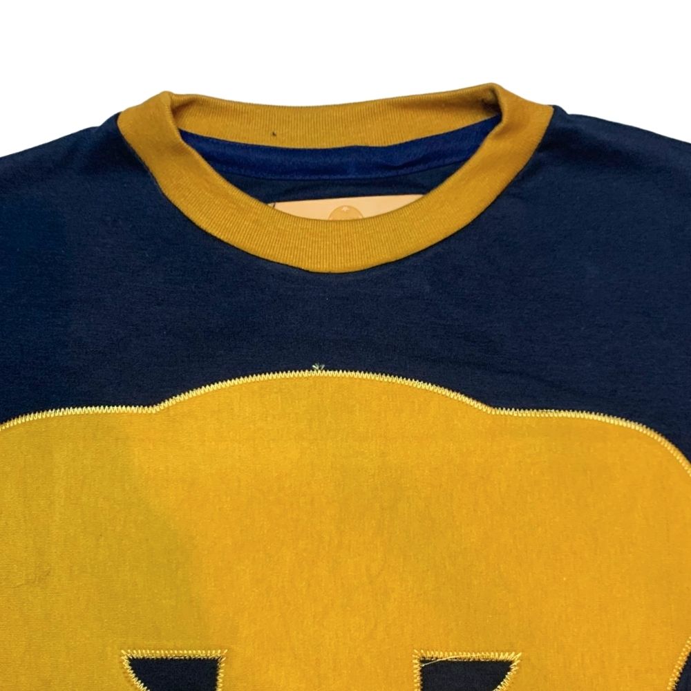 Pumas clásica, manga larga, azul y oro