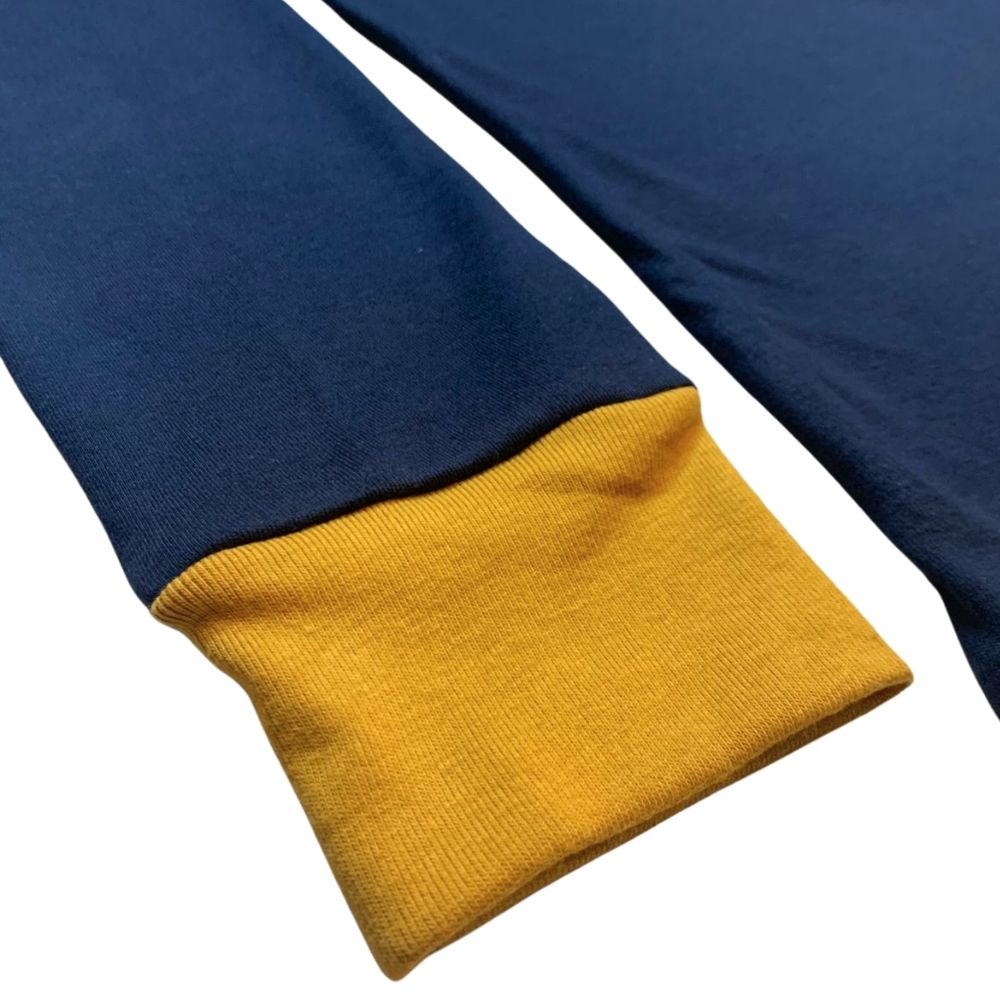 Pumas clásica, manga larga, azul y oro